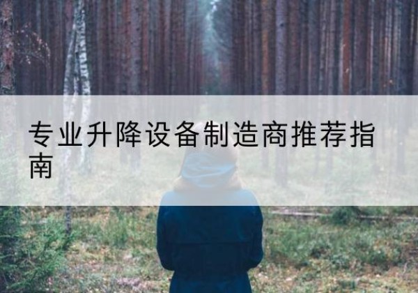 盐亭电动剪叉升降平台厂家-专业升降设备制造商推荐指南